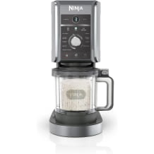 10-in-1-Icemaker zur Zubereitung von verschiedenen Getränken und Speisen inkl. Slushies, Eiscreme, Frozen Yorghurt u.v.m., mit drei Behältern und vielen Rezepten