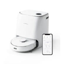 Saugroboter mit Wischfunktion und automatischer Dockingstation, DirtSense-Schmutzerkennung, rotierende Mopps und Smart-Swing Randreinigung