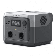 Tragbare Powerstation mit LiFeP04, X-Stream-Schnellladetechnologie in 1 Stunde und bis zu 1000 W Leistung.