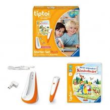 Komplett-Set für den Einstieg in die tiptoi Welt mit Stift, "Meine schönsten Kinderlieder" Buch und Ladestation