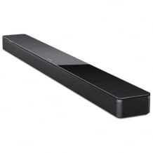 Elegante Soundbar mit Spitzenklang. Inkl. integrierter Alexa-Sprachsteuerung und Online Diensten wie Spotify oder Audible.