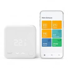 Intelligente Heizunssteuerung mit Raumluft-Skill. Kompatibel mit Alexa, Apple Homekit und Google Assistant.
