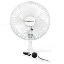 Mini Ventilator mit 20 cm Durchmesser, 360 Grad flexibles Gelenk und Kopf um 100 Grad neigbar mit zwei Geschwindigkeitsstufen.
