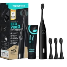Nachhaltige und sparsame elektrische Zahnbürste mit drei Putzmodi und 6 Wochen Akkulaufzeit