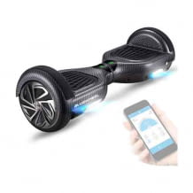 Top ausgestattetes Hoverboard mit vielen Sicherheitsfunktionen und App-Steuerung. Inkl. Bluetooth-Lautsprecher.