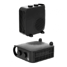 Schnellheizender Keramik-Heizlüfter mit 2000W und 2 Modi mit Kaltluftfunktion sowie 3 einstellbaren Leistungsstufen.