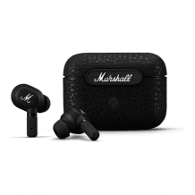 True Wireless In-Ear-Kopfhörer mit ANC, Ohrpolstern in drei Größen, wasserdicht und bis zu 20 Stunden kabelloser Akkulaufzeit.