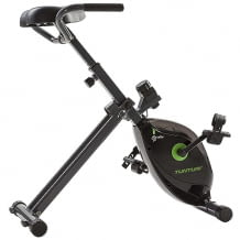 Zusammenklappbarer ergonomischer Heimtrainer mit 8 verschiedene Widerstandsstufen und Magnetisches Bremssystem.