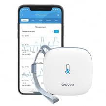 WiFi Thermo Hygrometer zum Temperatur und Luftfeuchtigkeit in Echtzeit überwachen mit App Benachrichtigung und Datenspeicherung.