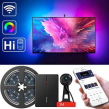 LED Hintergrundbeleuchtung für TV mit Ambilight Funktion. Kompatibel mit Alexa und der Govee App.