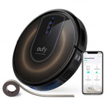 Leiser und kraftvoller Saugroboter mit Smart Dynamic Navigation 2.0, BoostIQ Technologie und App- bzw. Sprachsteuerung.