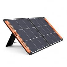 Umweltfreundliche und hoch effiziente Solaranlage mit Umwandlungseffizienz von 23%. Ergonomisch, robust und faltbar.