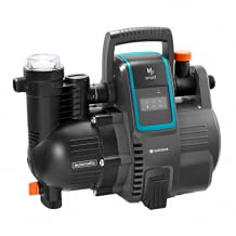 Automatische Brauchwassernutzung durch die leistungsstarke Pumpe mit 1300W Nennleistung zur Gartenbewässerung oder im Haus.
