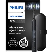 Schallzahnbürste mit zwei Putz-Modi und zwei Wochen Akkulaufzeit