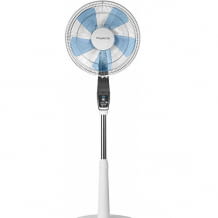 Geräuscharmer Standventilator mit Nachtmodus, 4 Geschwindigkeitsstufen und Turbostufe