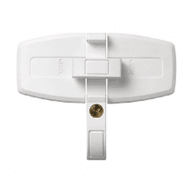 Für Doppelflügelfenster, Fenstertüren mit Mittelsteg und nach innen öffnende Fenster: Hält auf Kunststoff*, Aluminium sowie Holzoberflächen.