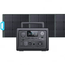 Tragbare Powerstation mit 600 Watt, AC Ausgängen, LiFePO4 Batterie sowie 8 Steckdosen für alle wichtigen Geräte.