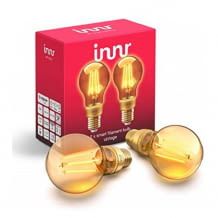 Dimmen der Vintage-Design-Lampen mit Smartphone, Innr-Fernbedienung oder per Sprache