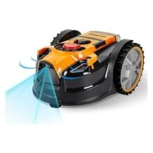 Sofort startklarer Mähroboter mit automatischer Hinderniserkennung für bis zu 100 m² Rasenfläche