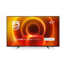 43 Zoll Philips Ambilight TV für kleinere Räume mit Dolby Vision, Dolby Atmos und integrierter Alexa.