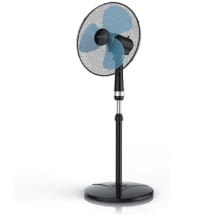 Brandson Standventilator, drei Stufen, extra schwerer Standfuß und 80 Grad Oszillation