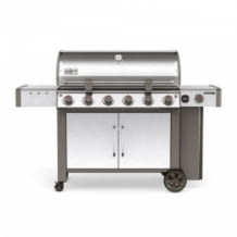 High-End-Grill aus der Genesis® II-Serie mit sechs Brennern, kompatibel mit dem smarten iGrill 3-Thermometer