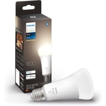 dimmbares LED E27 Leuchtmittel 1.600 lm mit warmweißem Licht, smarte Steuerung über Sprache und App