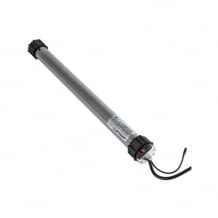 Funk-Rohrmotor mit 27 kg Zugkraft, Blockiererkennung und Überlastungsschutz. Komplettset.