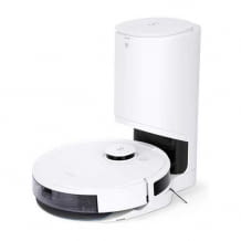 Saug- und Wischroboter mit Absaugstation. Inkl. 3D-Hindernisserkennung, Laser-Navigation und Sprachsteuerung.