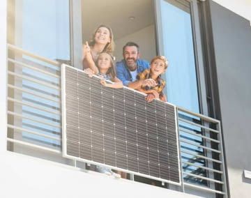 Balkonsolarkraftwerke schonen die Umwelt und werden immer beliebter