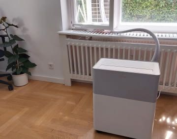 Diese mobile Kühllösung besteht aus einem Innen- und einem Außengerät