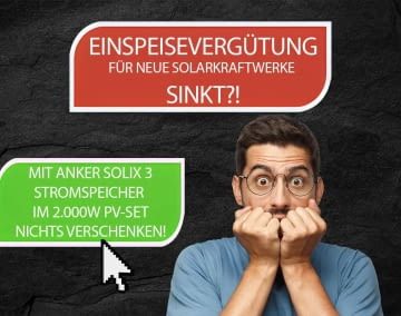 Mit diesem Speicher-Set keine Energie verschenken und heftig sparen