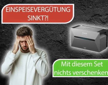 Mit diesem Speicher-Set keine Energie verschenken und heftig sparen