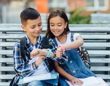 Viele Kinder Smartwatches haben auch Entertainment-Features an Bord