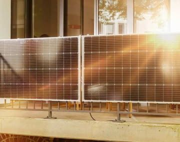 Die Mini-Solaranlage von ALDI gehört mit rund 350 Watt zu den kleineren Lösungen