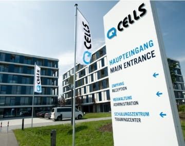 Die Qcells Gebäude in Thalheim