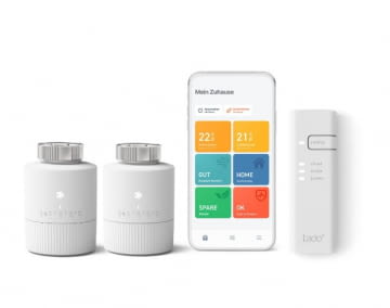 Die tado° Thermostat Sets bieten einen einfachen Einstieg in die Welt der smarten Heizungs-Steuerung
