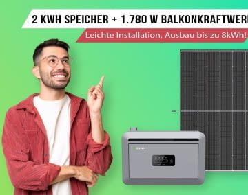 Dieses Solar-Set ist einfach zu installieren und flexibel im Aufbau!