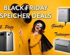 Diese drei Speicher sind an Black Friday die beste Wahl!