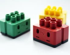 digitalSTROM Lüsterklemmen im Legostein Design