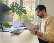 Der Desktopia Pro X Schreibtisch überzeugte in unserem Test vor allem mit seinen smarten Funktionen