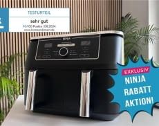 Ninja Foodi MAX Dual Zone gibt es ktuell deutlich reduziert und dank Code sparen unsere Leser sogar doppelt!