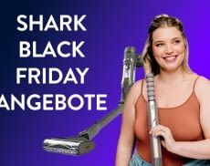 Bei Shark gibt's Haushaltsgeräte und Beatuy-Gadgets mit Riesenrabatten