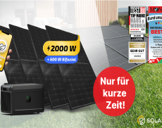 Jetzt im Juni aufrüsten und dieses Mega Angebot sichern bei Solakon