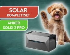 Dieses Set ist das günstigste am Markt mit SOLIX 2 und Solarmodulen