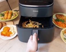 Wir haben bereits viele Rezepte mit unterschiedlichen Heißluftfritteusen ausprobiert