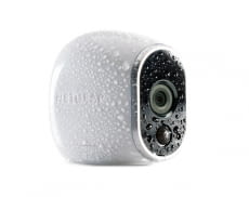 Die Arlo Überwachungskamera für Smart Homes ist wasserfest