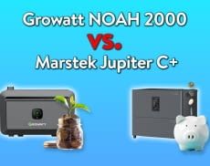 Wir vergleichen zwei günstige Speicheroptionen von Marstek und Growatt!