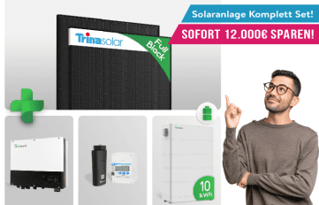 10 kWp Solaranlage + 10 kWh Speicher extrem reduziert bei Ac-Tec