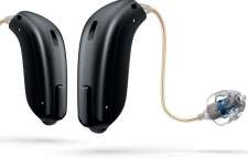 Hörgerät Opn von Oticon in schwarz